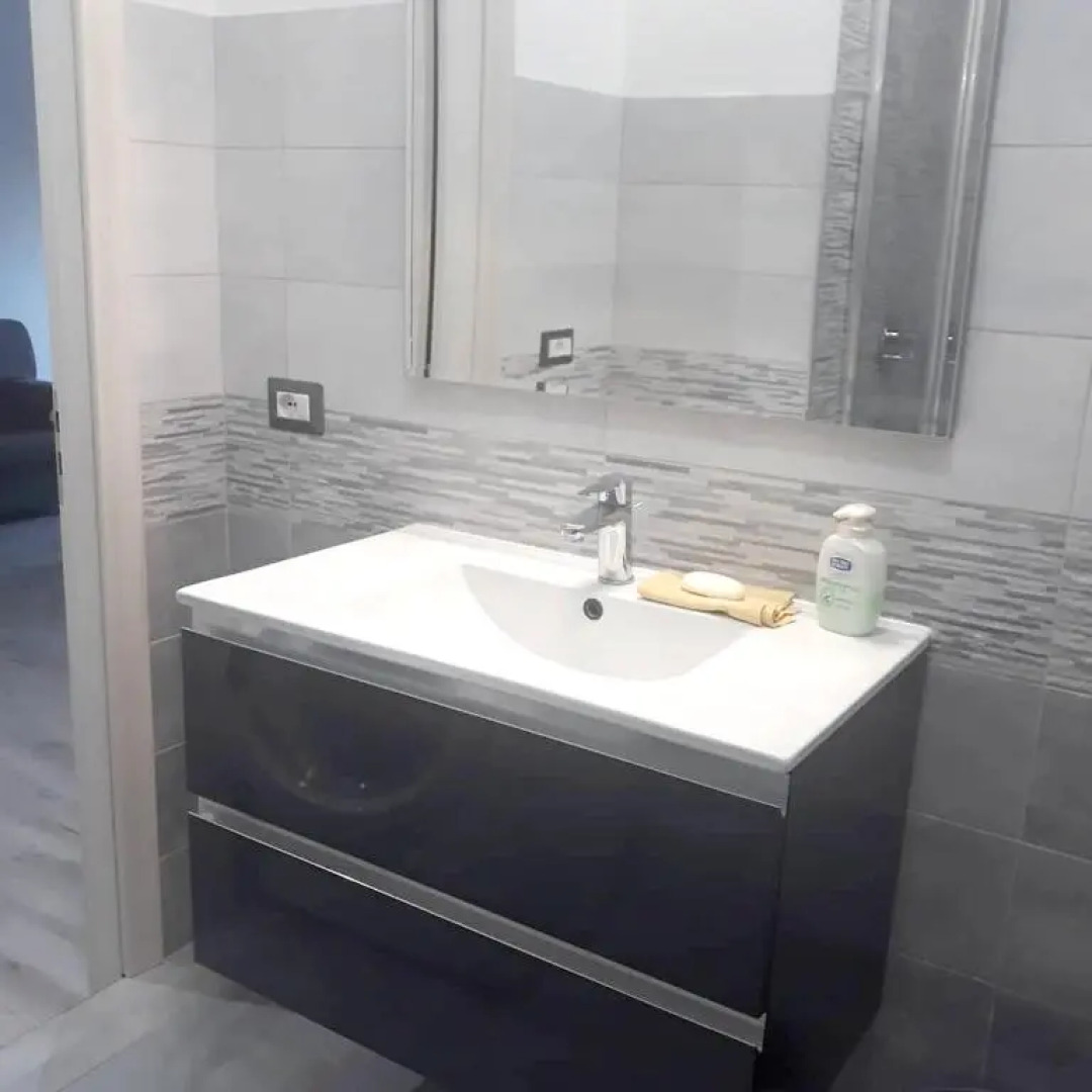 Apartment with 2 bedrooms in Torre Melissa with wonderful sea view furnished balcony and WiFi 300 m from the beach