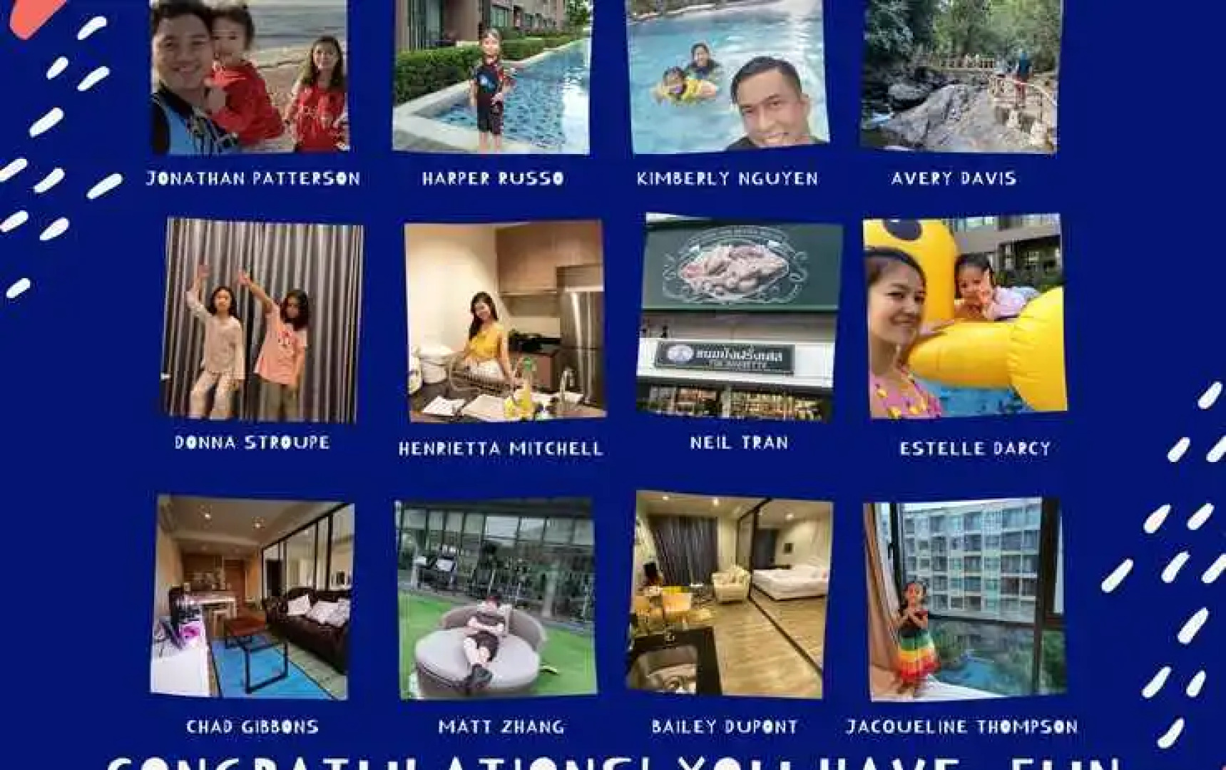 Rain Chaam Huahin by Jan Pool view เรน  หัวหิน WFH