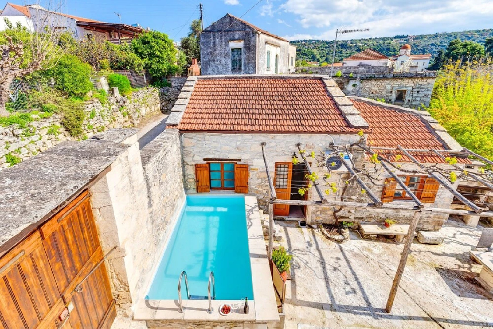 Villa Vereniki Heated Pool