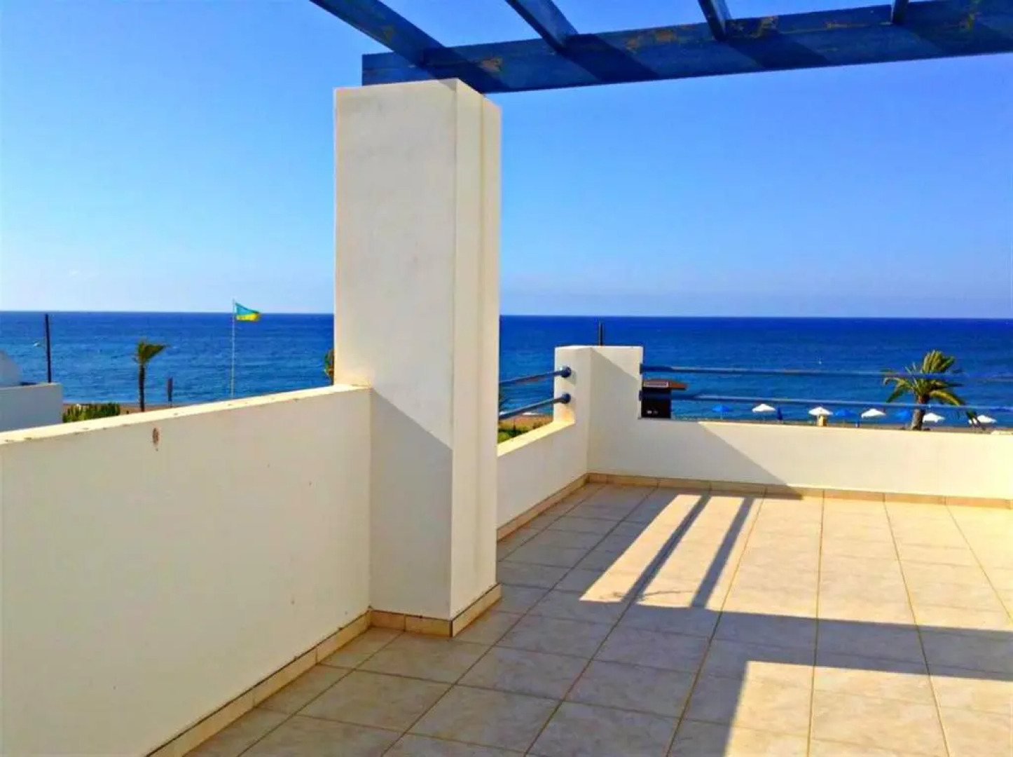 Latchi Beach Front Villa - Private Heated Pool - Amazing Uninterrupted Sea Views