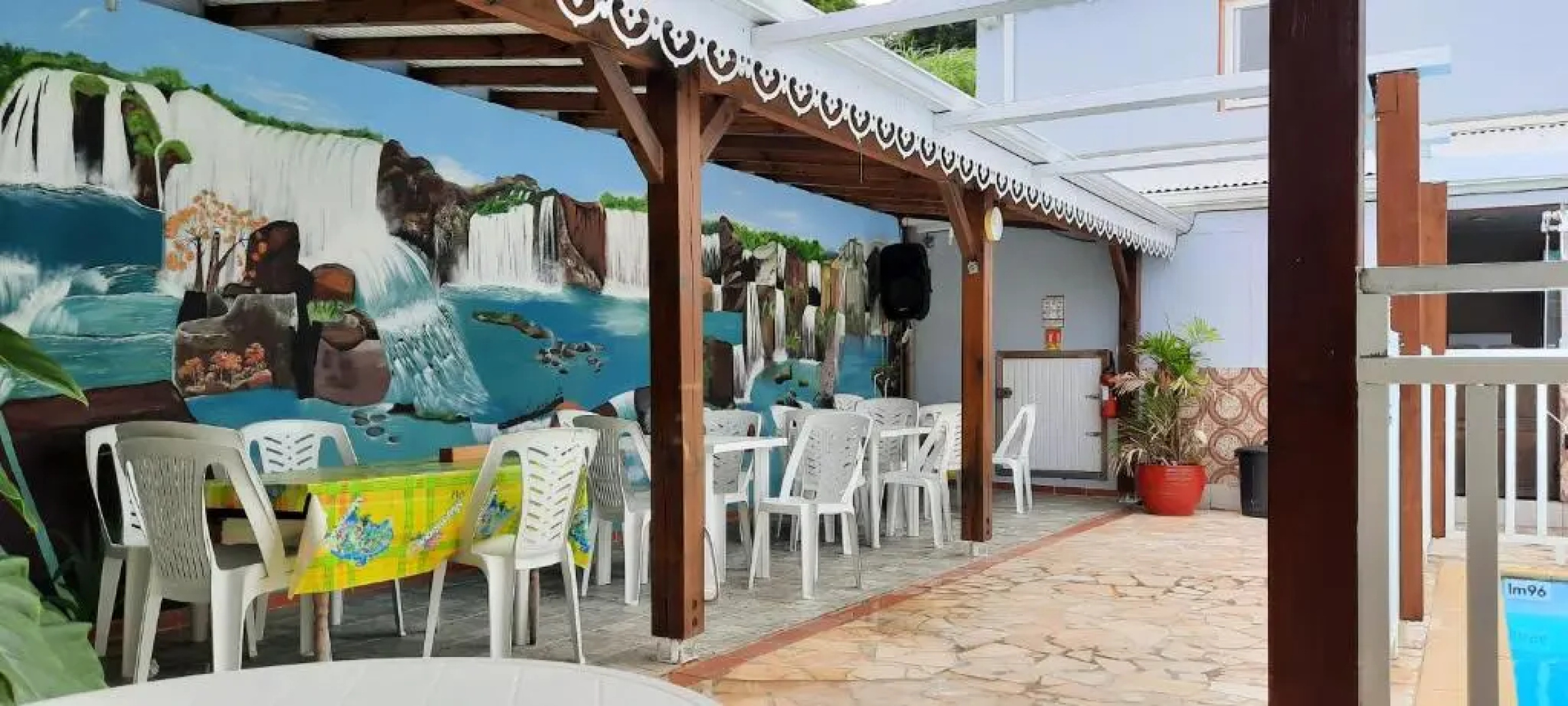 Appartement d'une chambre avec piscine partagee jacuzzi et terrasse a Sainte Marie a 5 km de la plage