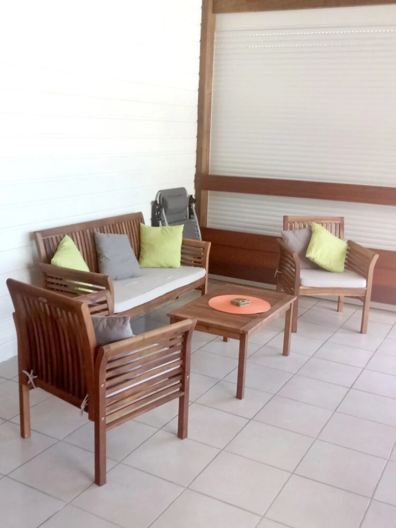 Bungalow With 2 Bedrooms in Bouillante, With Wonderful sea View, Enclo