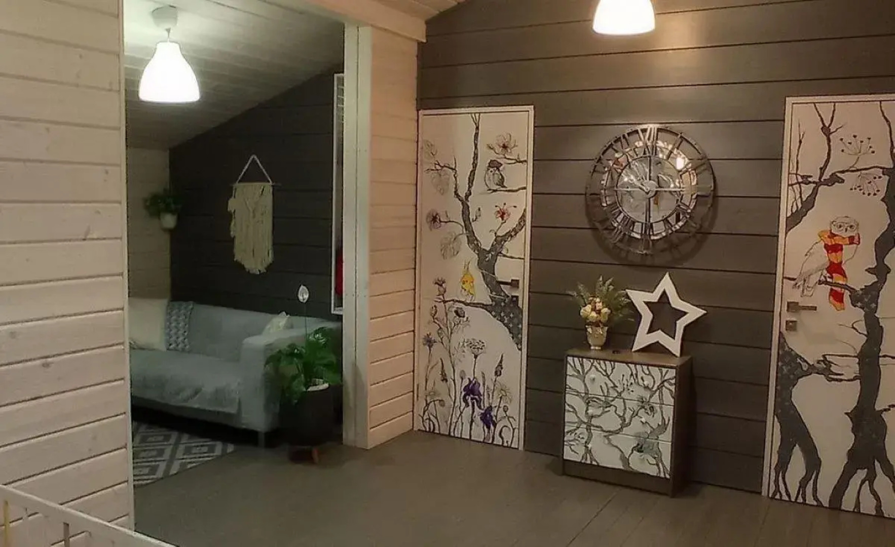 Дубльдом с баней на дровах