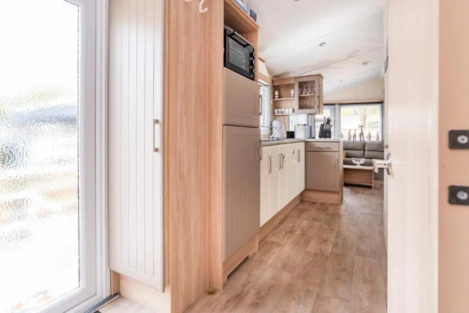 Chalet it Pompebled met wasmachine en droger en zwembad op camping