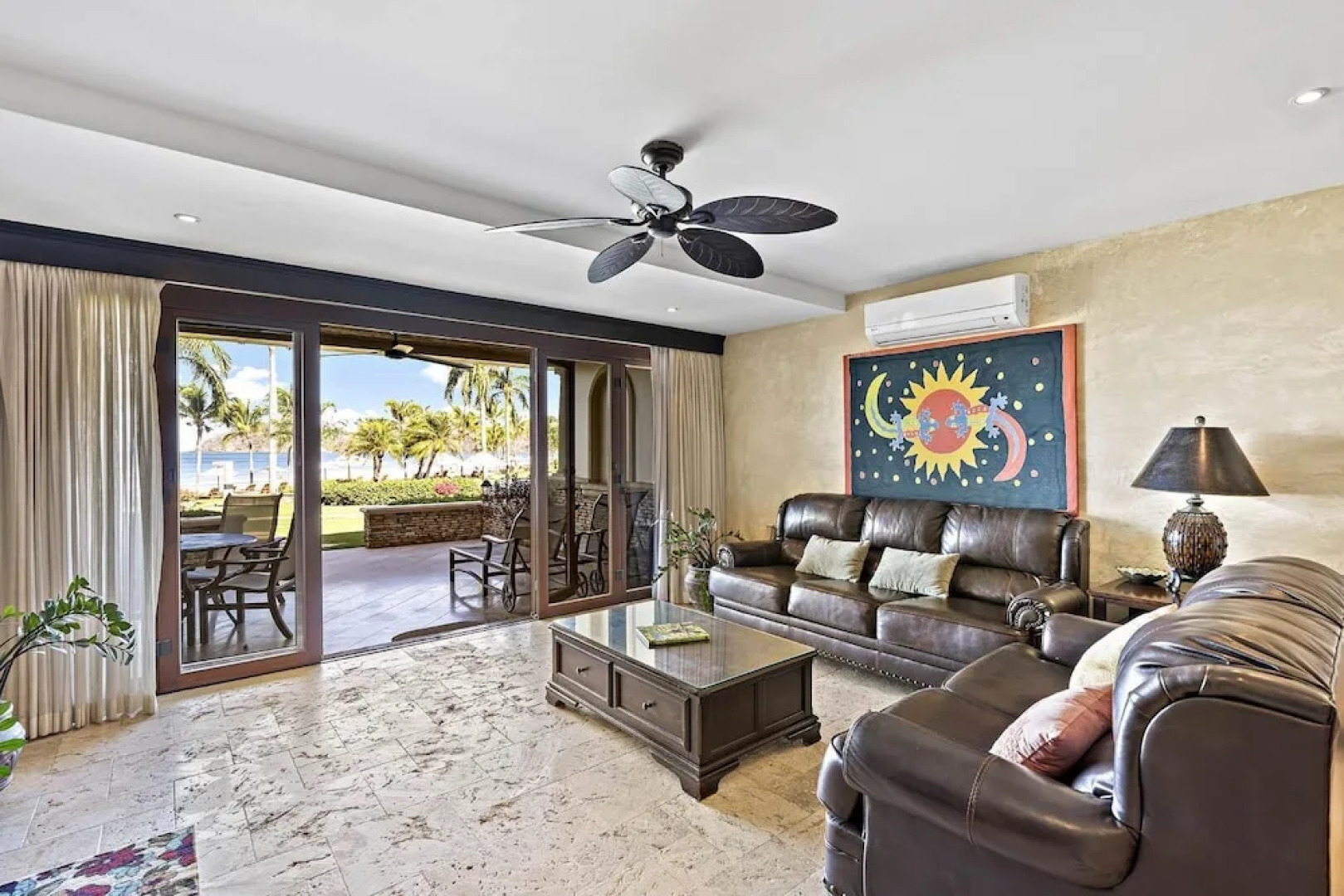 Luxury Beachfront Condo w/ High-End Wood Furnishings and Ocean Views in Exclusive Community