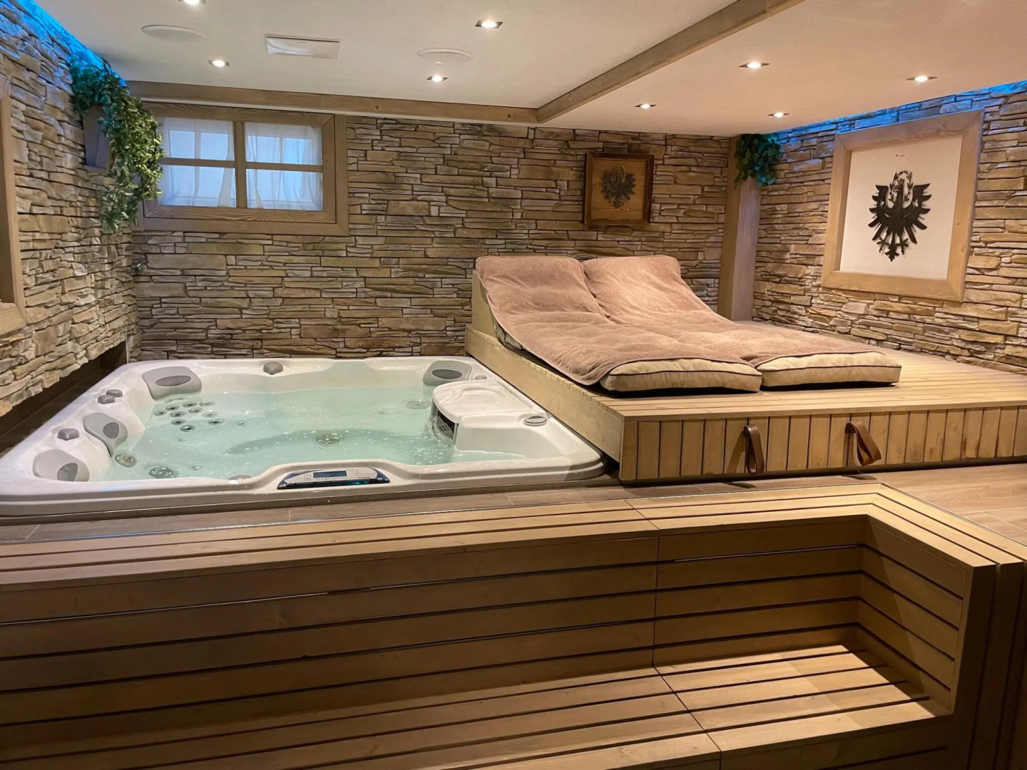 Apartment Wiesenblick With spa