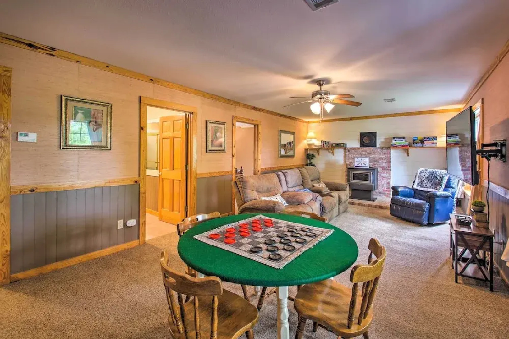 Kayaks & Boat Dock: Lakeside Hot Springs Retreat