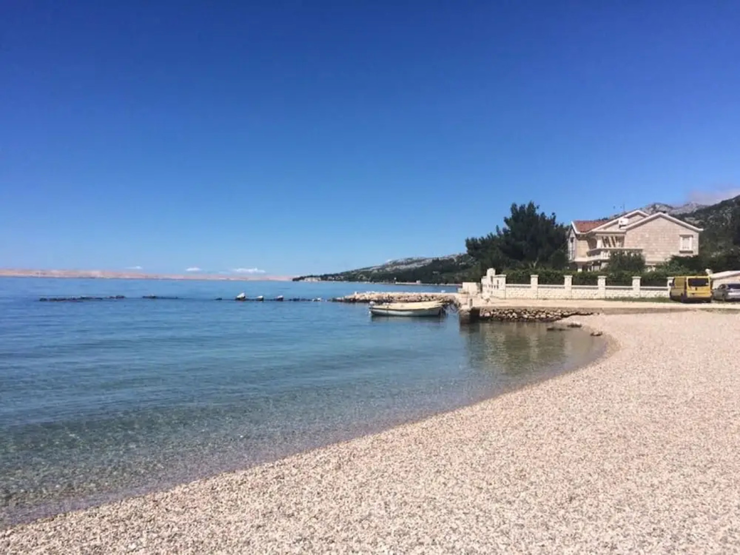 Apartment With one Bedroom in Tribanj, With Enclosed Garden and Wifi -