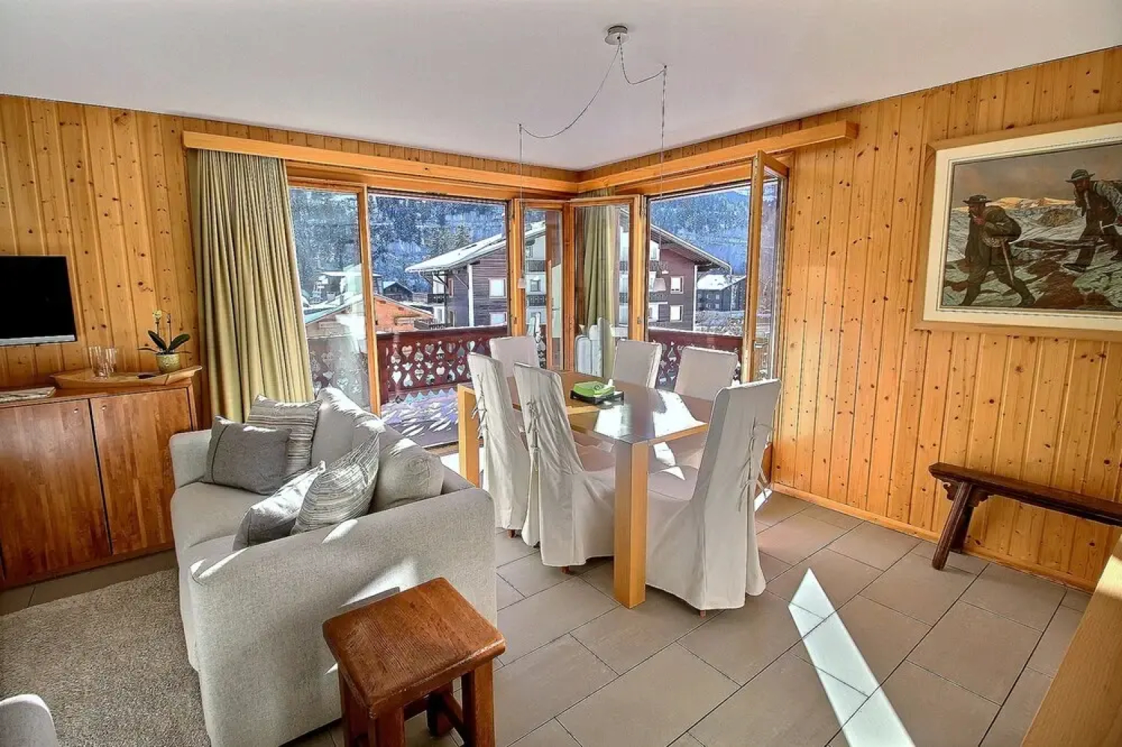 Ripaille - Nice Apartment of 110m2 Located 400 Meters From the Cableway