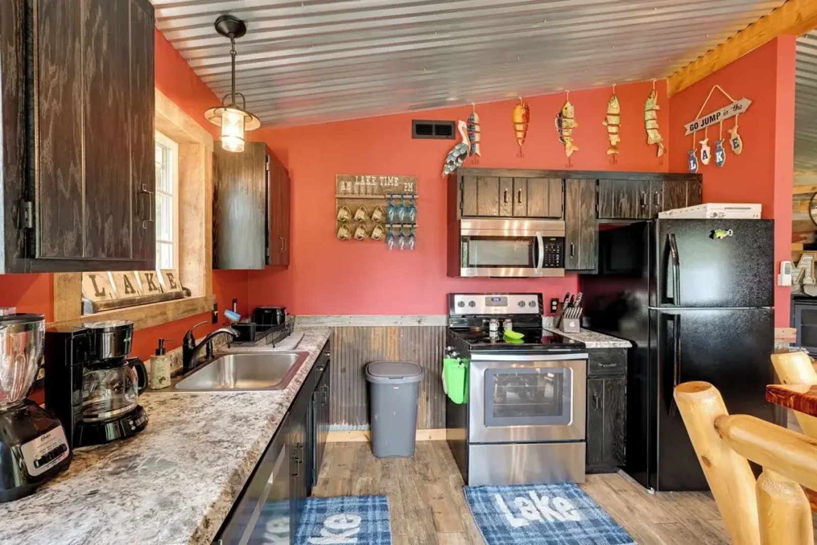 Lakeside Cabin w/ Fire Pit: Near Pine Point Park!