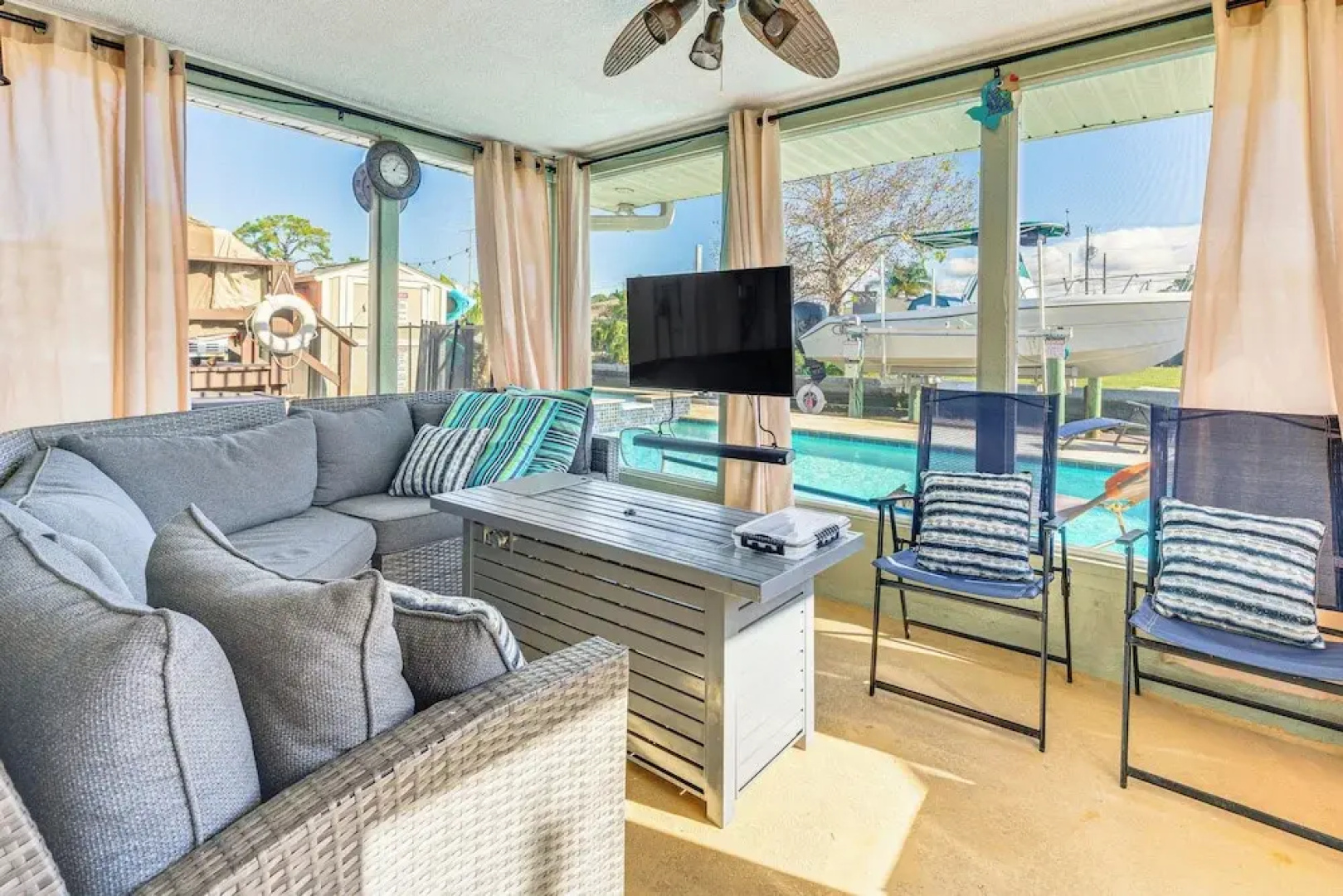 Spacious Canalfront Home w/ Pool ~ 1/2 Mi to Beach