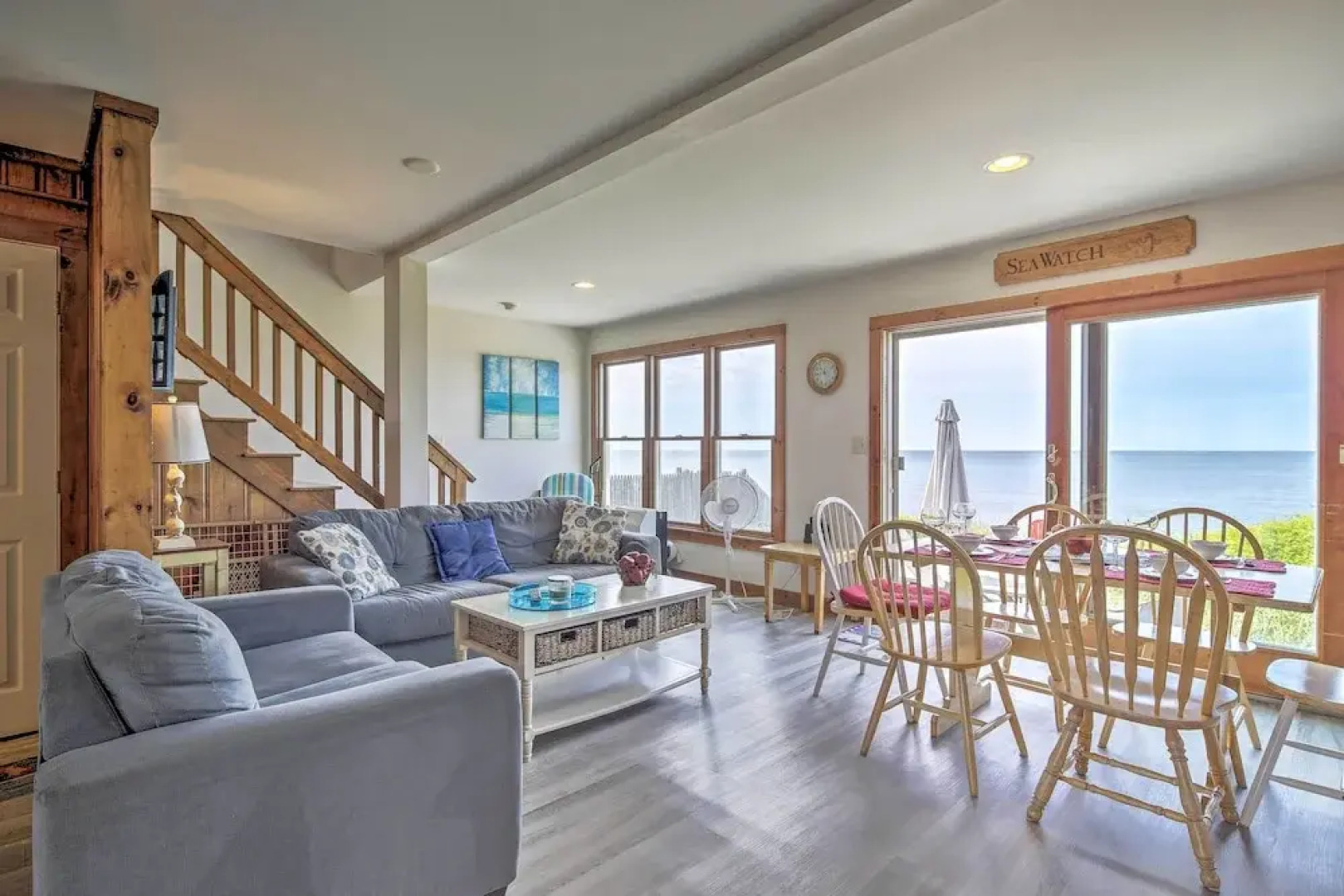 Fireplace + Sunroom! Oceanfront Cape Cod Cottage