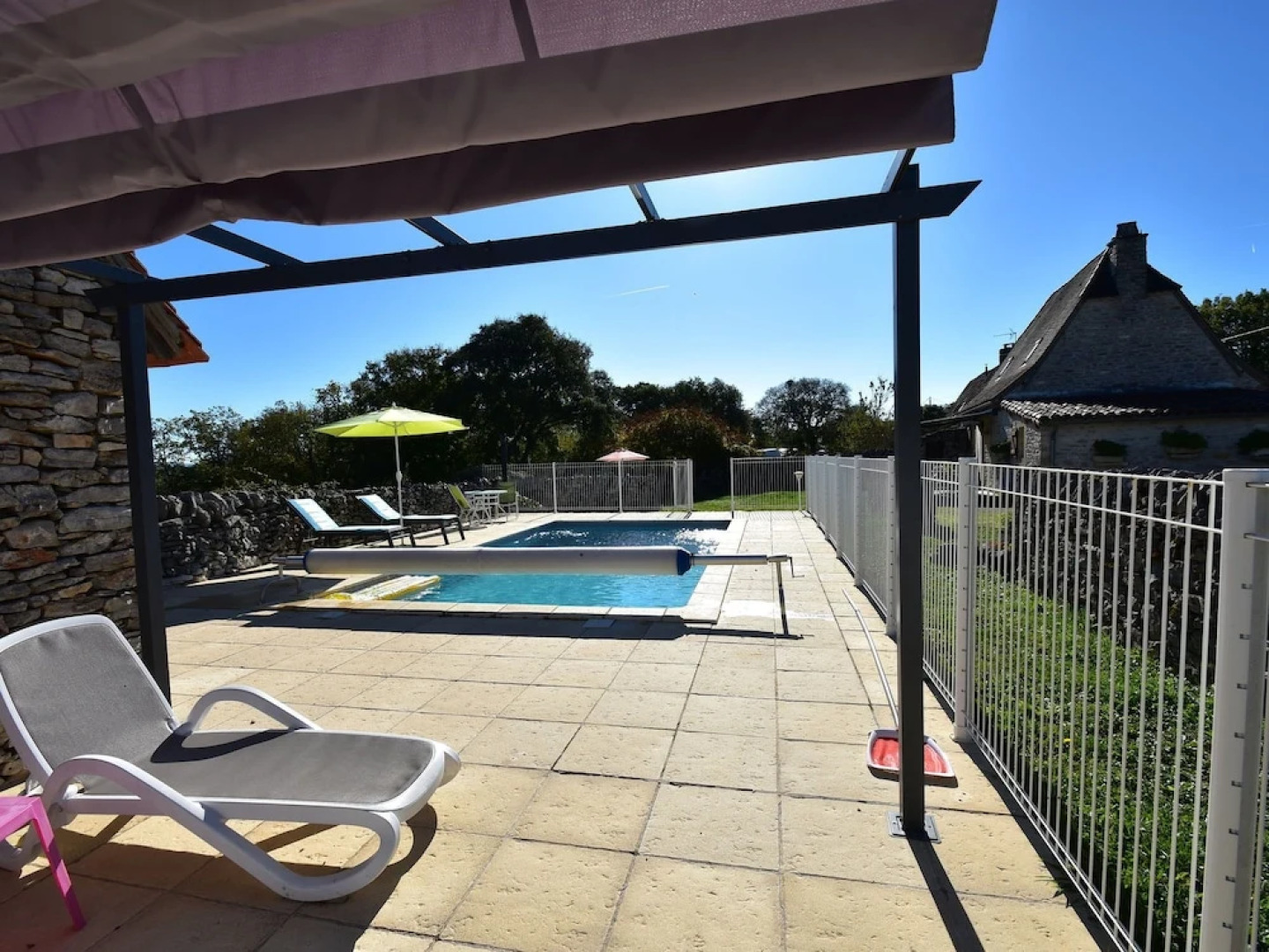 Authentic Holiday Home With Private Swimming Pool and Stunning View in France