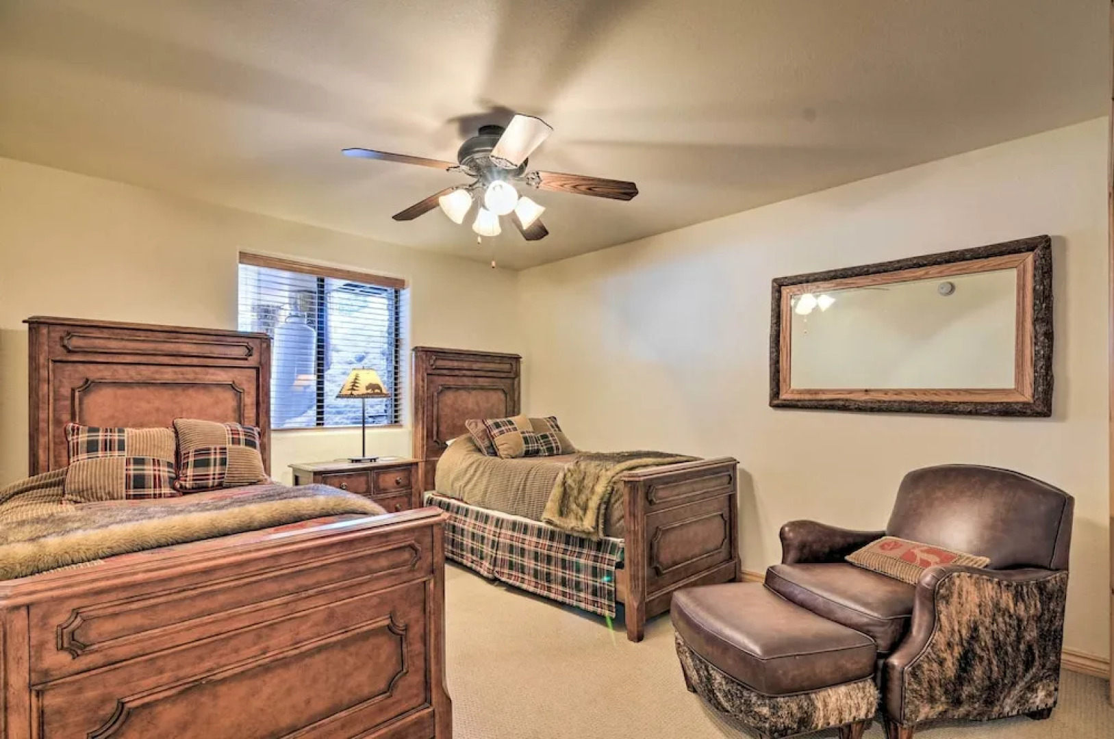 Delightful Cabin Vacation Rental w/ Fire Pit!