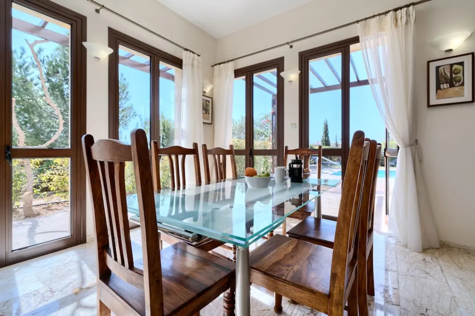 3 bedroom villa Dionysos 373 with private pool and pretty garden, Peaceful location within Aphrodite Hills Resort