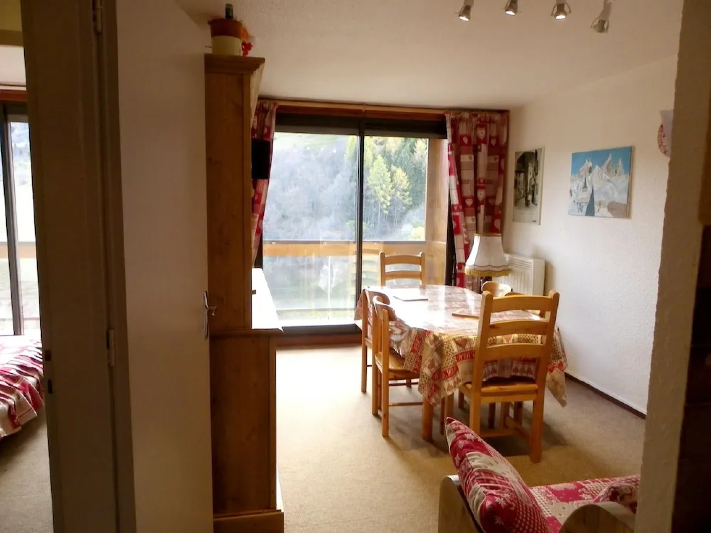 Apartment With 2 Bedrooms in Le Corbier, With Wonderful Mountain View,