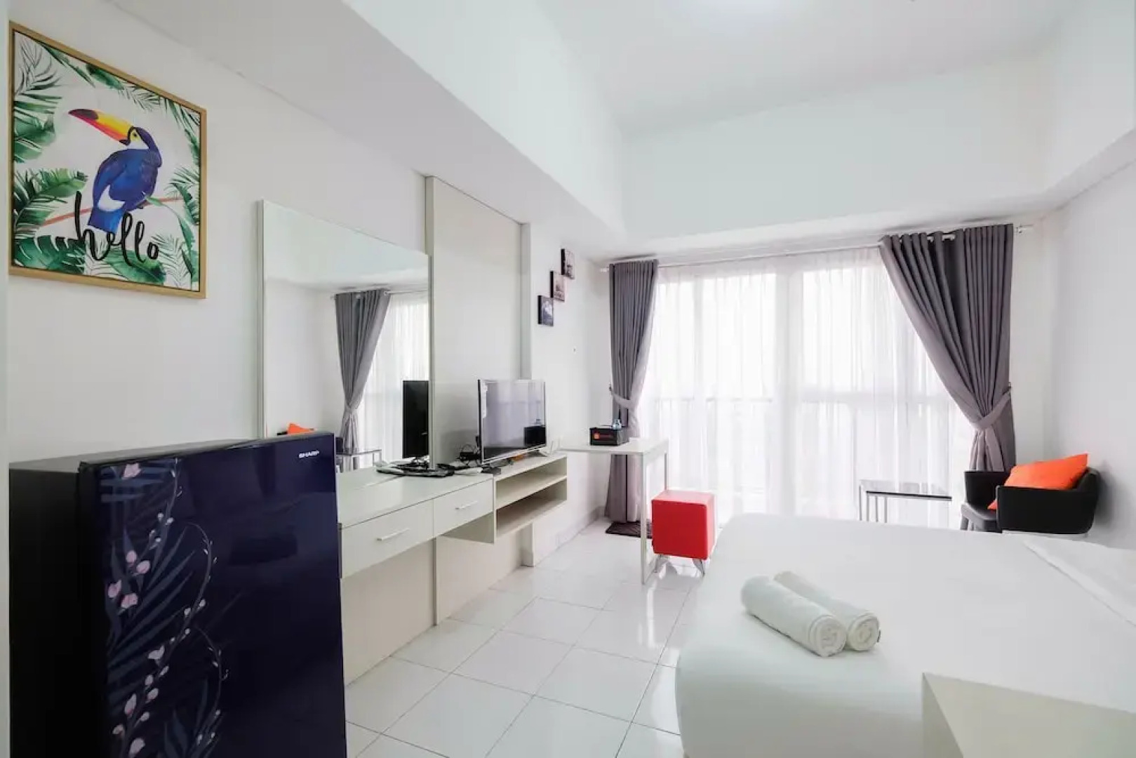 Studio Scandinavian Style Casa De Parco Apartment By Travelio