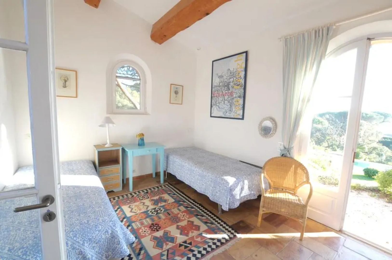 Villa with 6 Bedrooms in Ramatuelle, with Wonderful Sea View, Private Pool, Enclosed Garden - 3 Km From the Beach