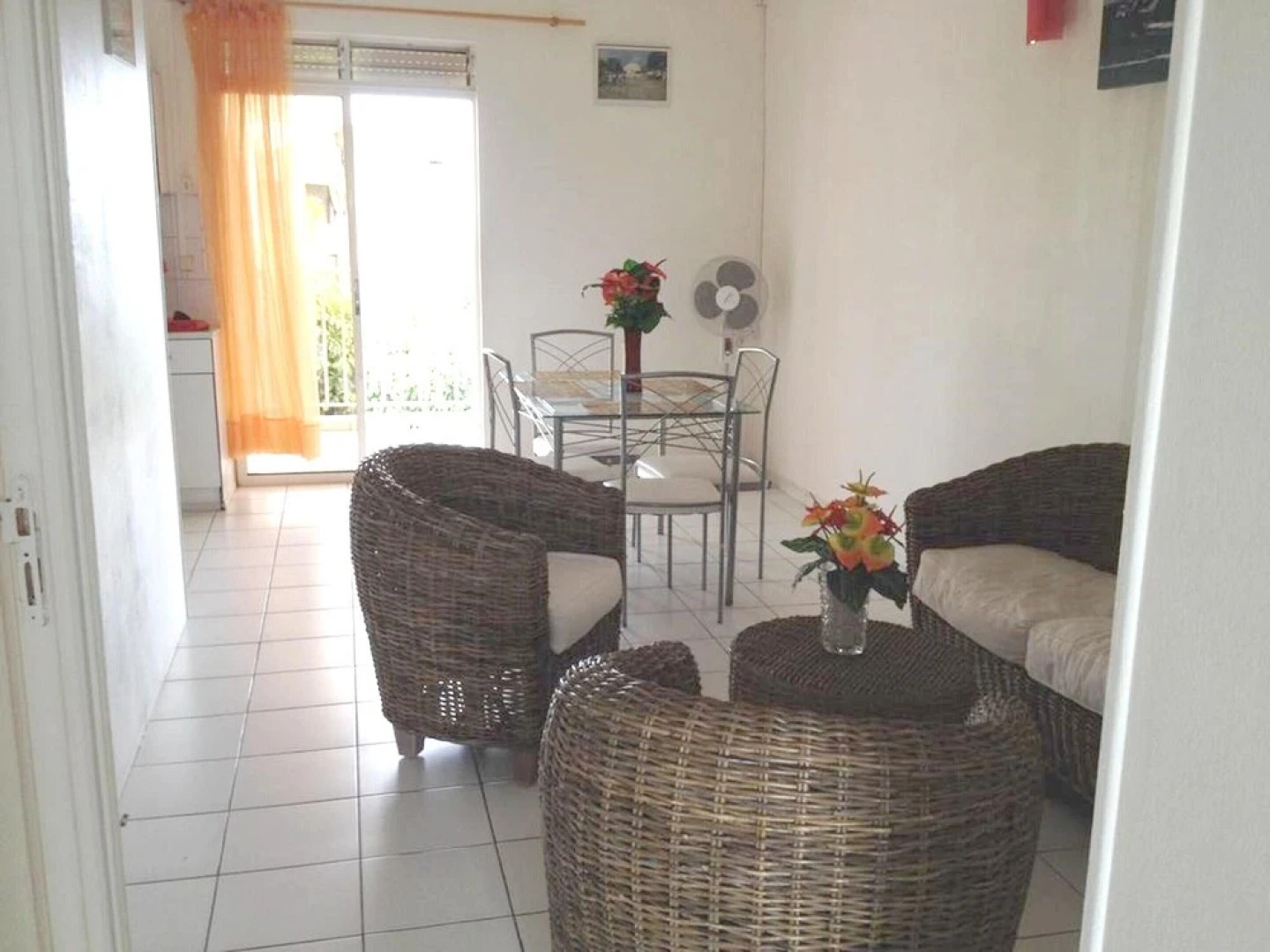 Apartment With 2 Bedrooms in Bouillante, With Wonderful sea View, Furn