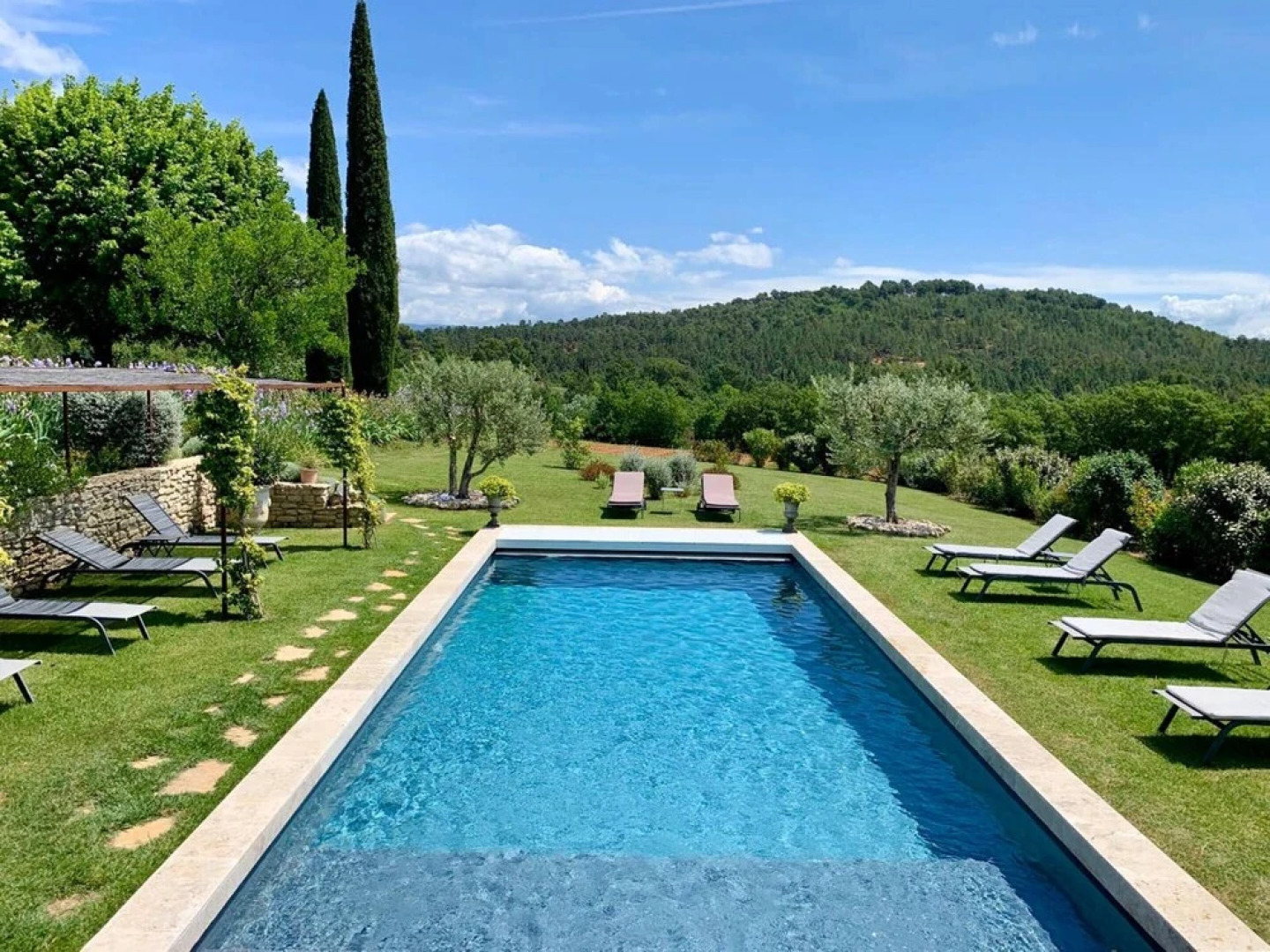 House With 2 Bedrooms in Roussillon, With Shared Pool, Enclosed Garden and Wifi