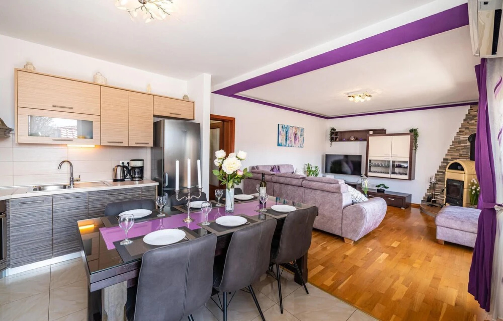 Beautiful Apartment in Posedarje With Wifi and 4 Bedrooms