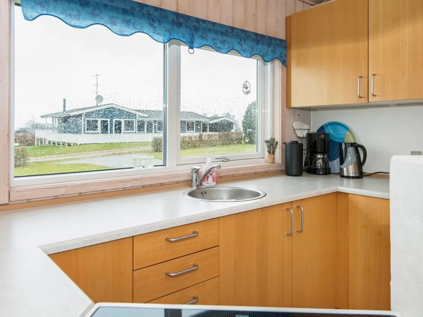 5 person holiday home on a holiday park in Glesborg