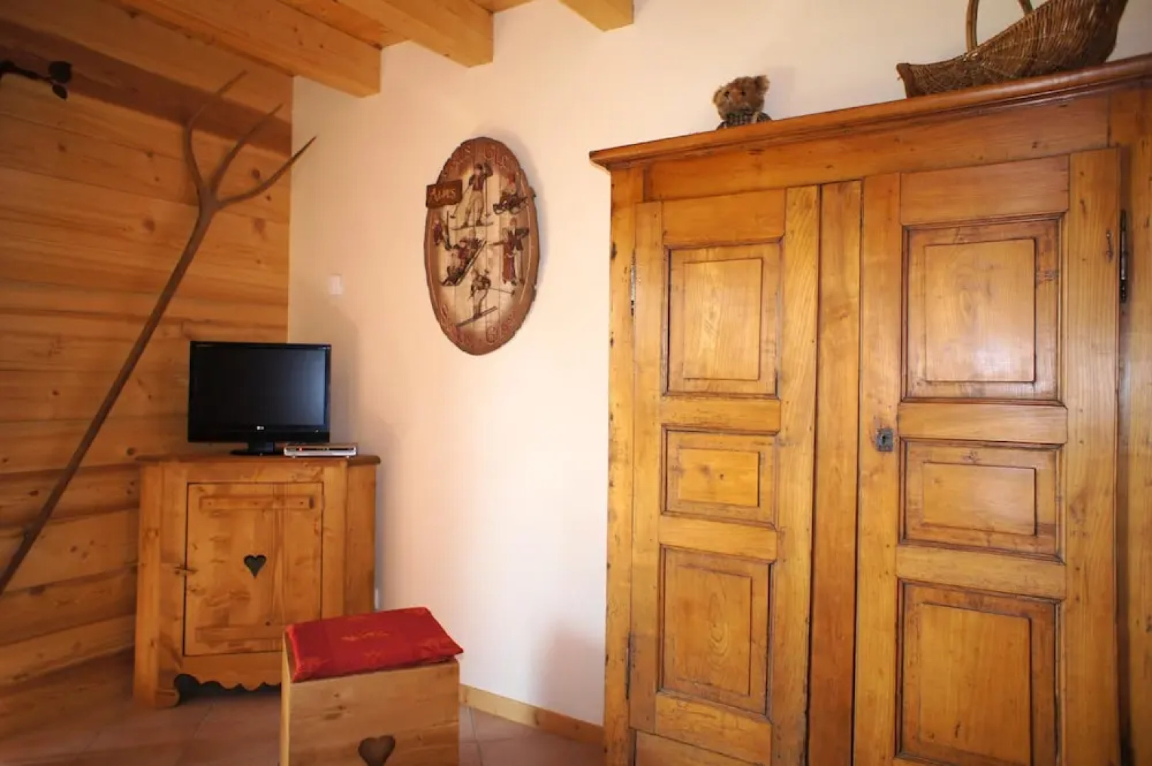 Apartment With one Bedroom in Fontcouverte la Toussuire, With Wonderful Mountain View and Furnished Terrace - 10 m From the Slopes