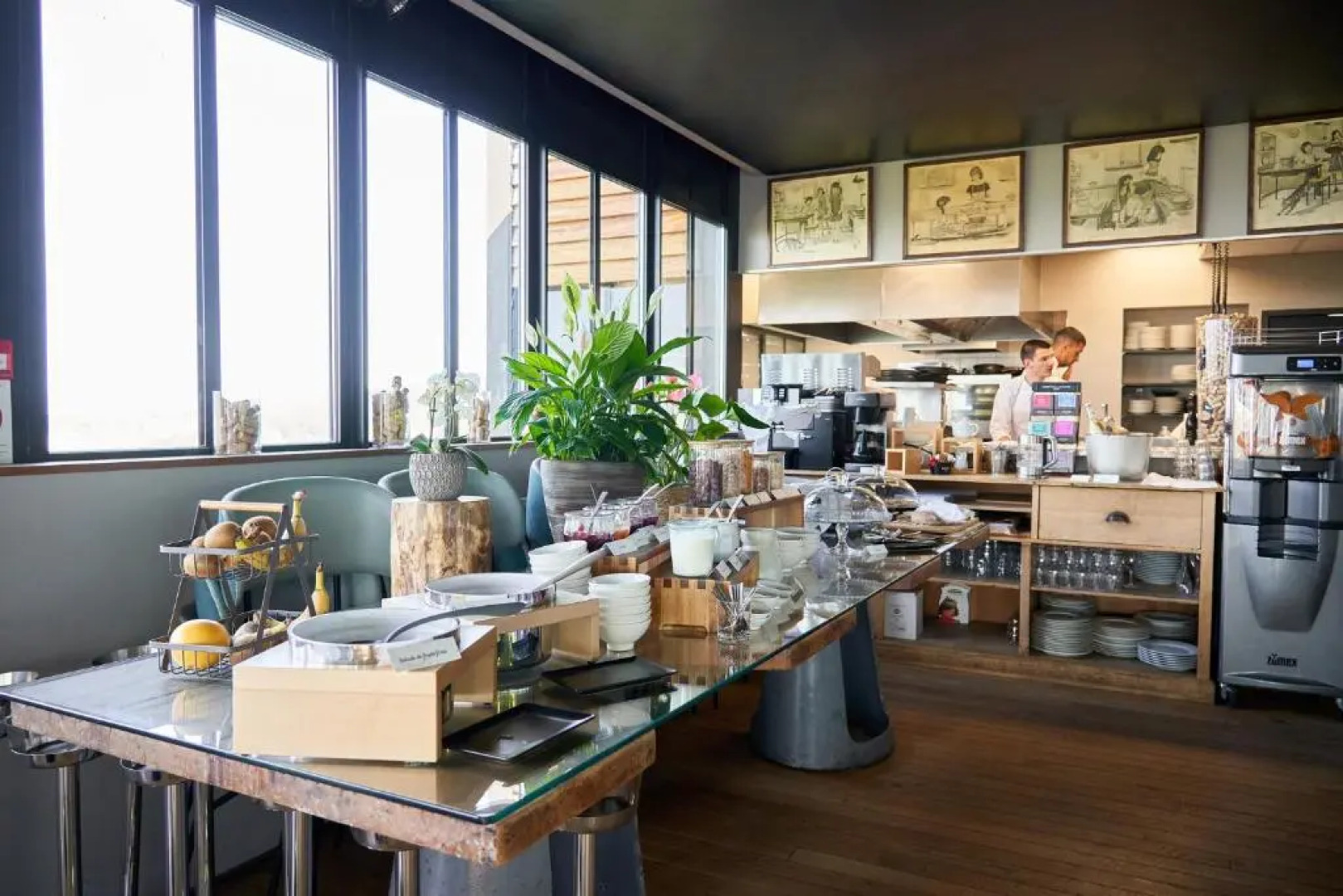 L'Ermitage Hôtel Cuisine-à-Manger