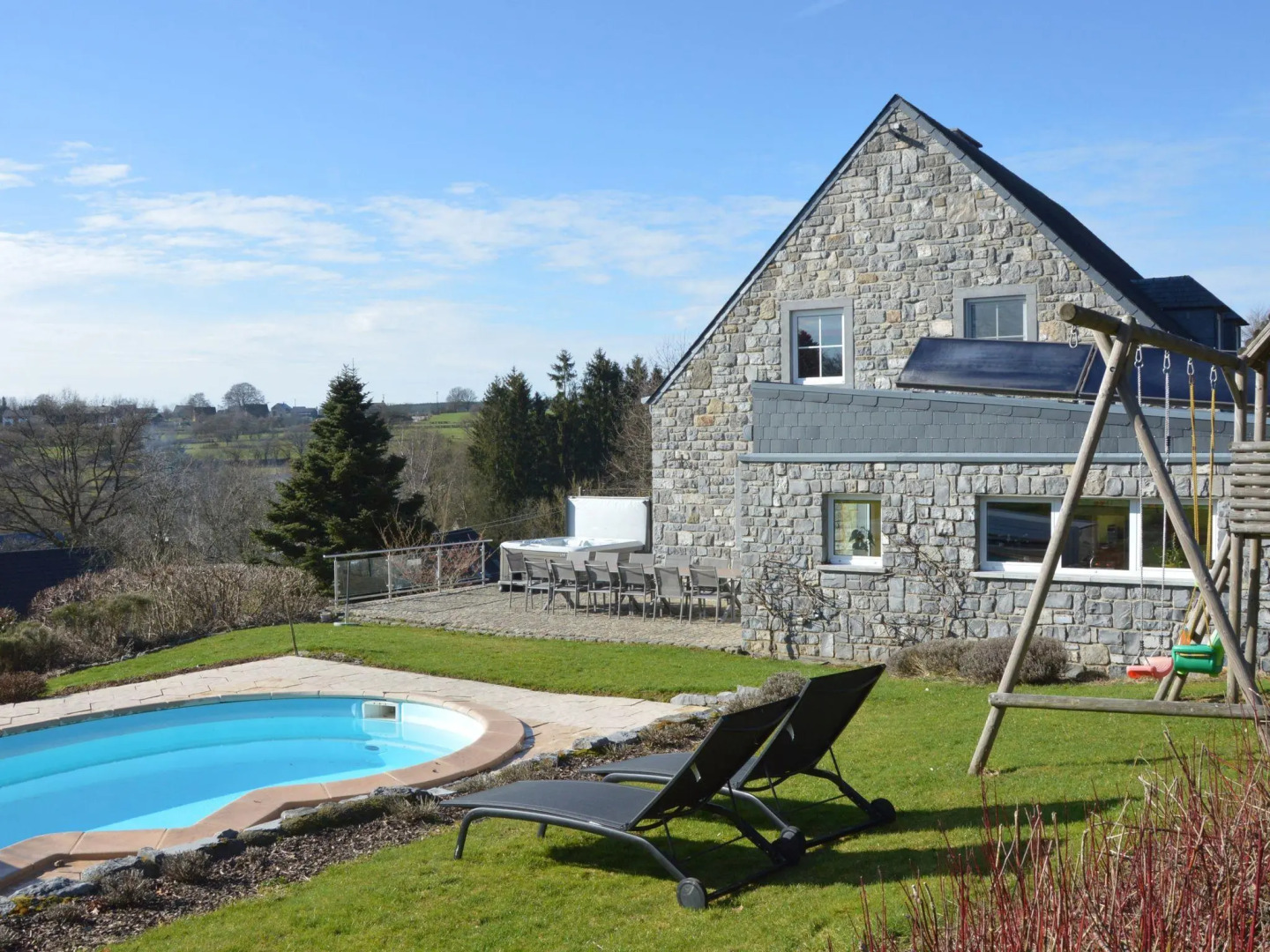 Luxurious Villa With Pool in the Ardennes