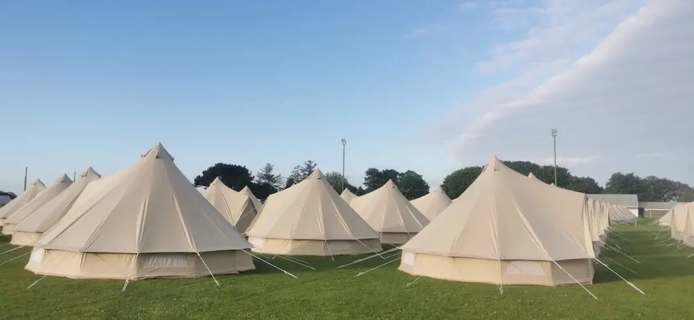 Nine Yards Bell Tents @ the TT Castletown