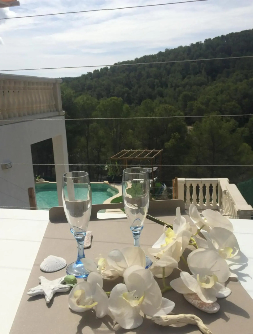 Villa Paradise , playa climatizada y privada a 10 minutos de Sitges