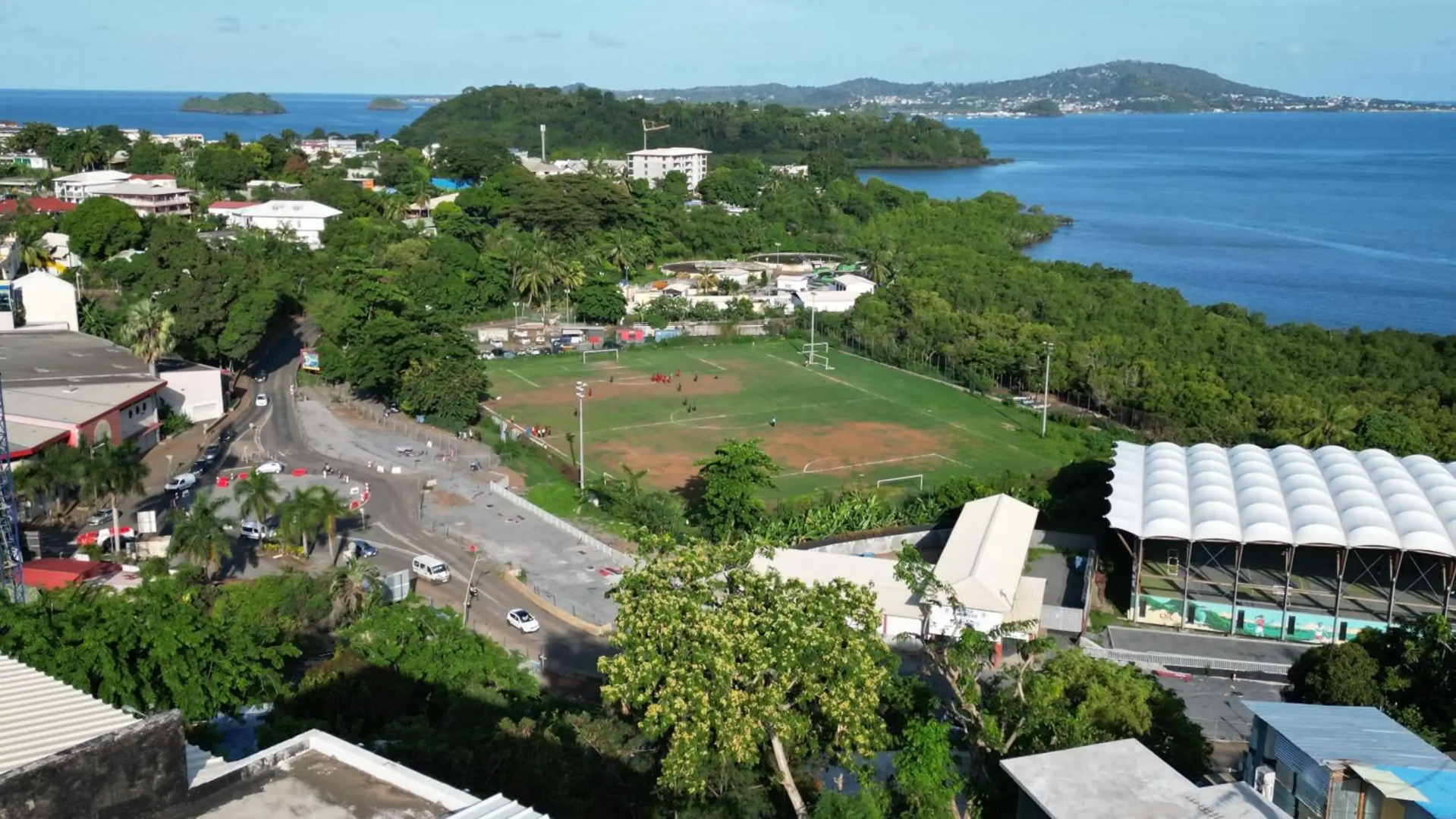 Charmant appartement avec terrasse, vue sur lagon