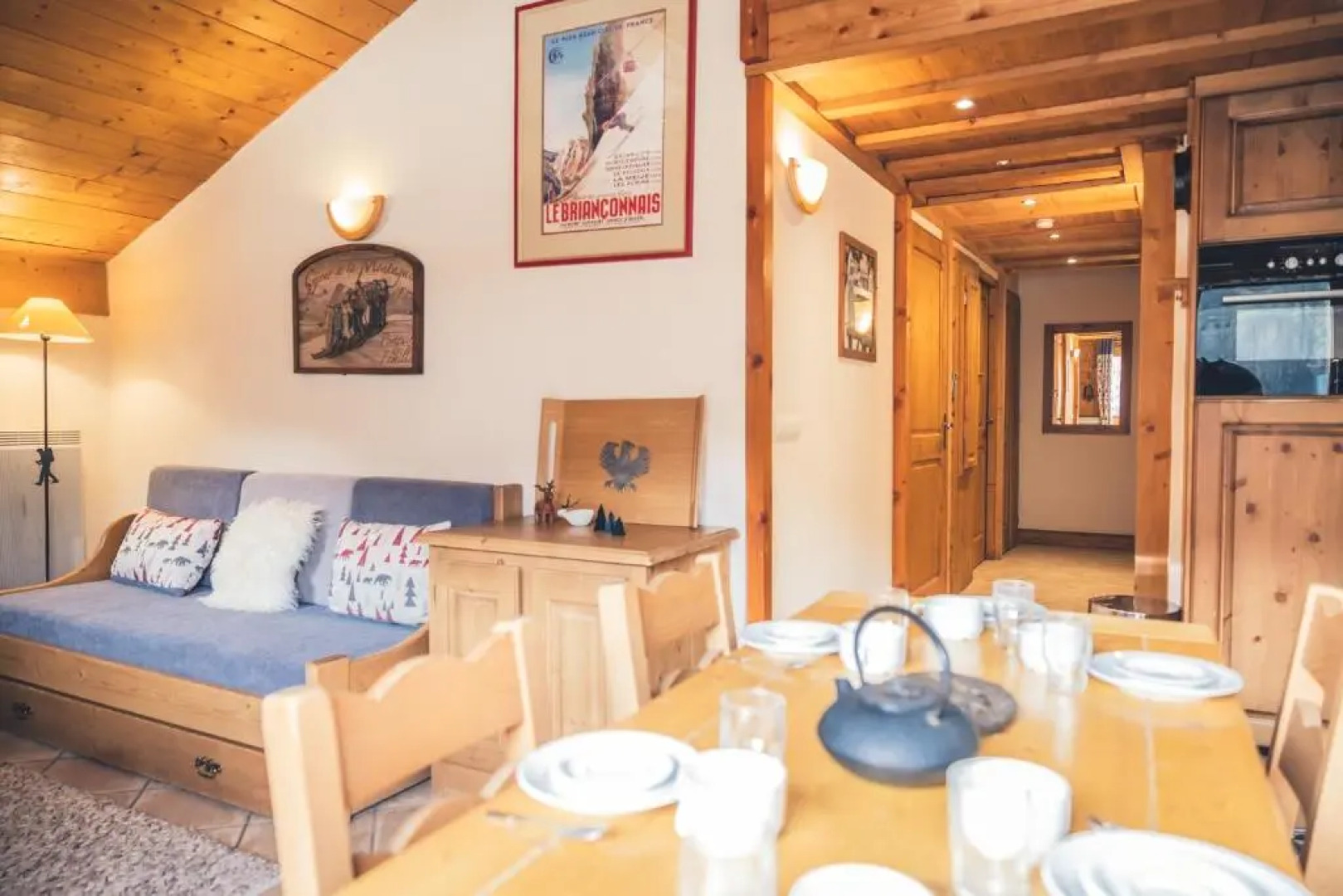 Le Serre D'or, grand appartement au pied des pistes de ski