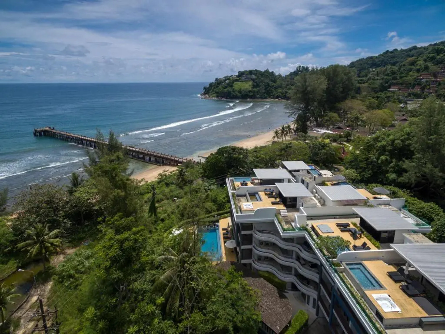 N308 - Walk to the beach apartment in Kamala, pool, gym, parking