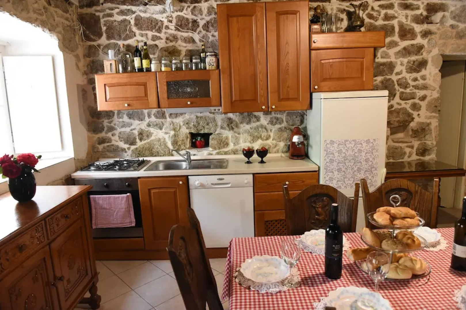 Traditional Croatian stone house