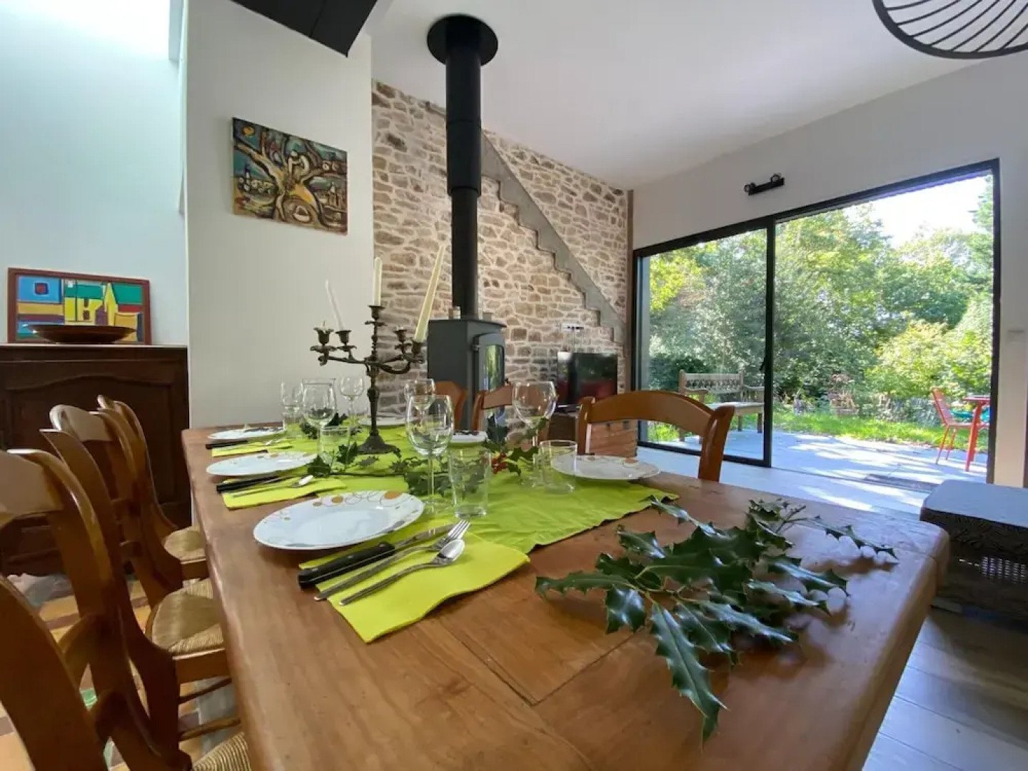 Holiday Home in Kerfany Near Beaches & Trails