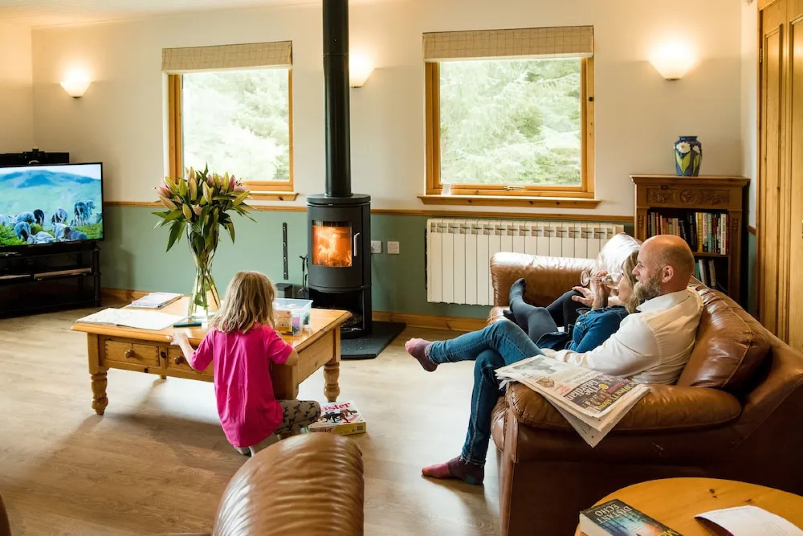 Beautiful 5 Star Chalet With Sauna and spa Bath