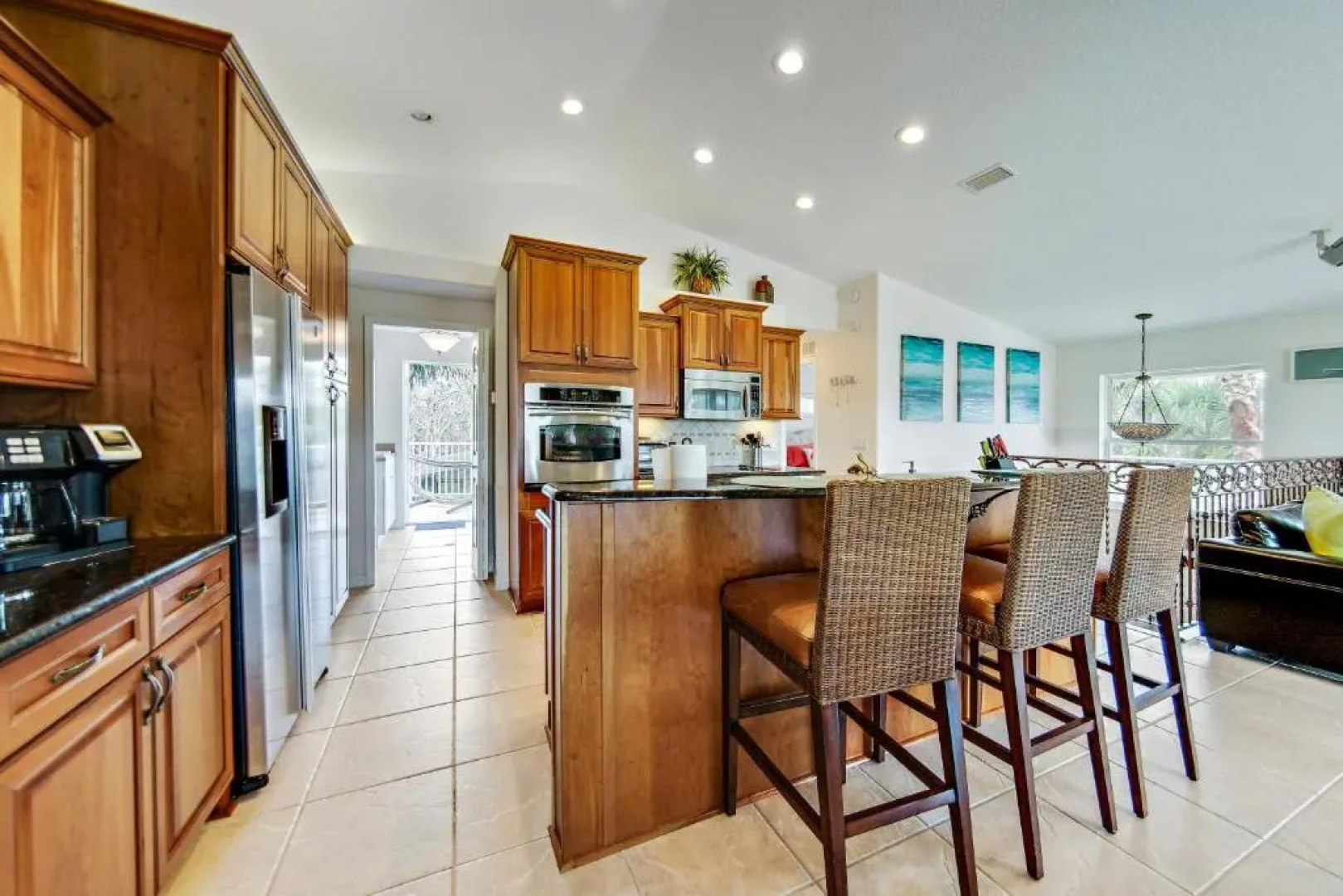 Oasis by the Sea Beach Front Community - Luxurious Pool Spa Home with Waterfall - Sleeps 10 - Come