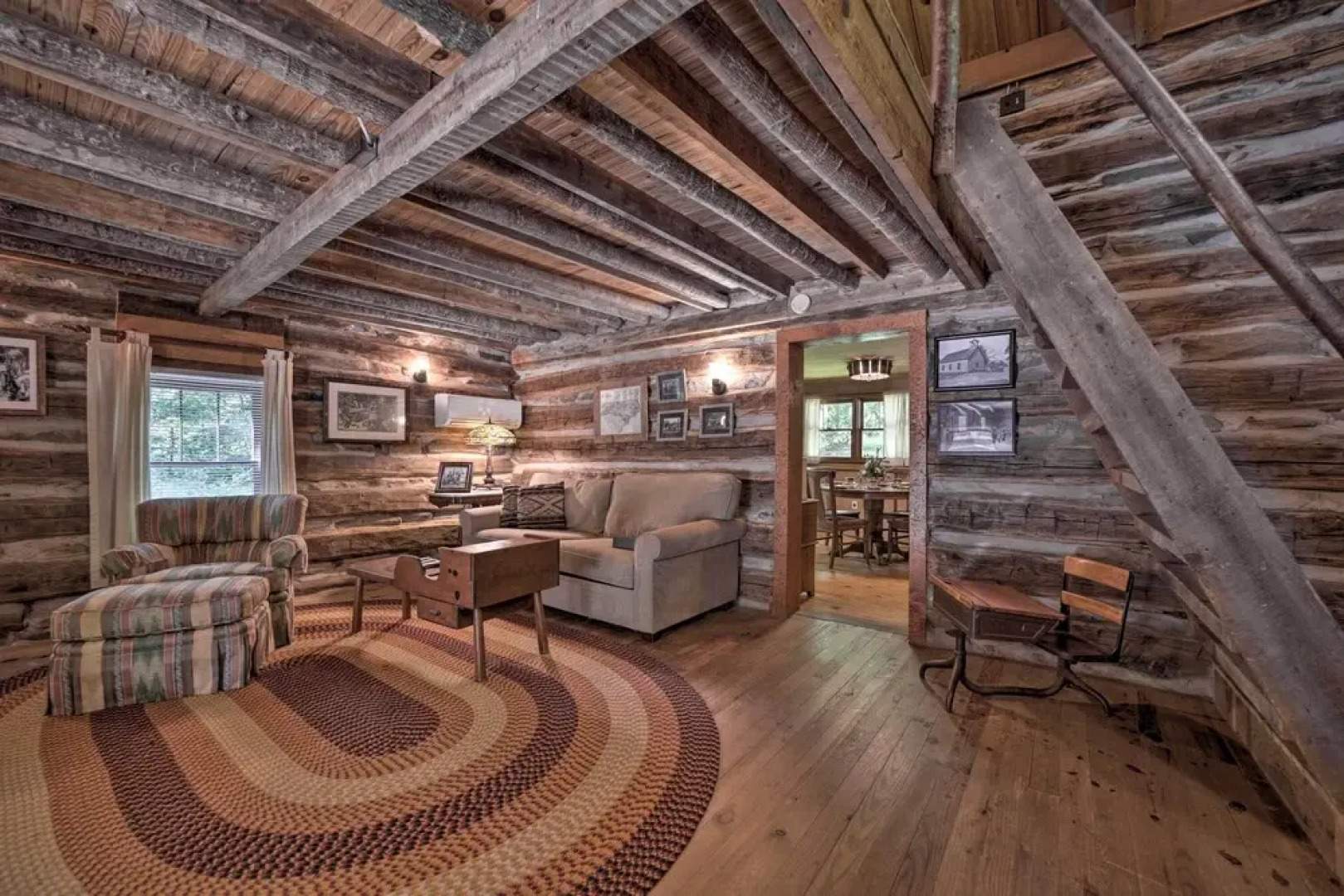 Historic Mountain Cabin: Grill & Hiking Trail!