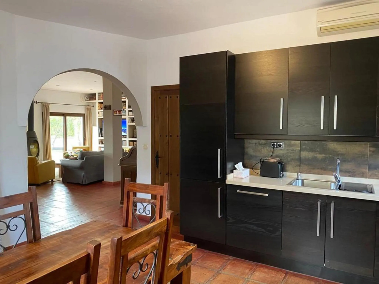 Mountain-view holiday home in Arenas with private pool