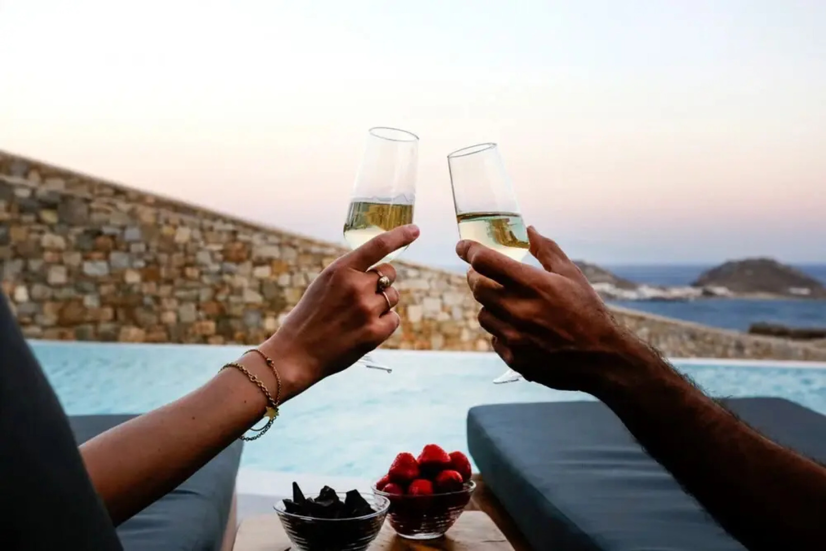 Villa Lydia with stunning view