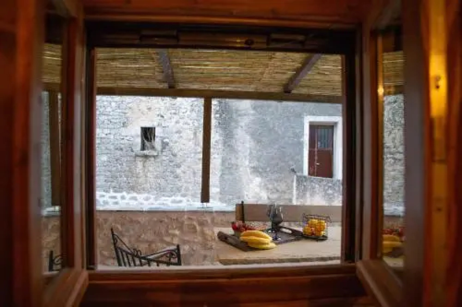 Dandy Villas Mani - Old Tower House - Fireplace - Pool