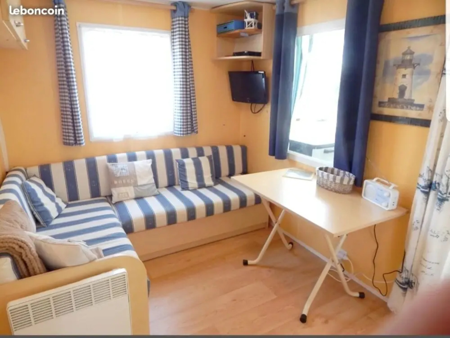 Bungalow With one Bedroom in Meschers-sur-gironde, With Pool Access, Furnished Garden and Wifi