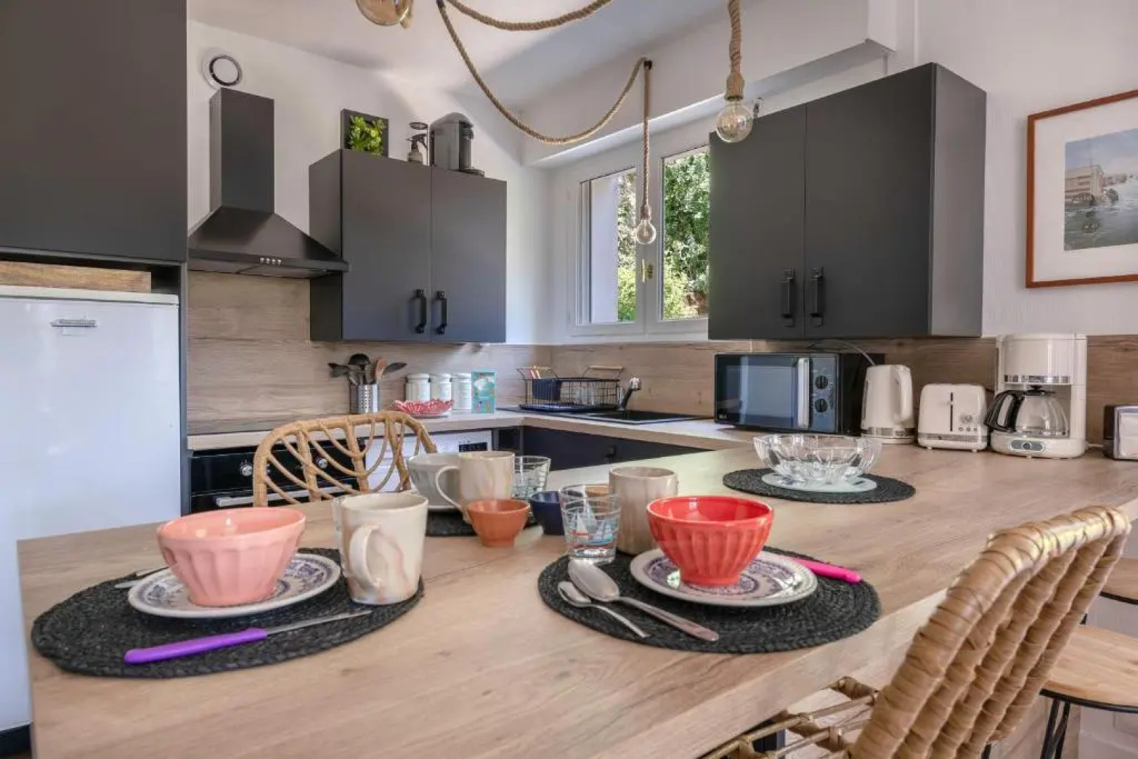 Rez-de-jardin cosy pour 3 personnes face a la plage de la Noeveillard