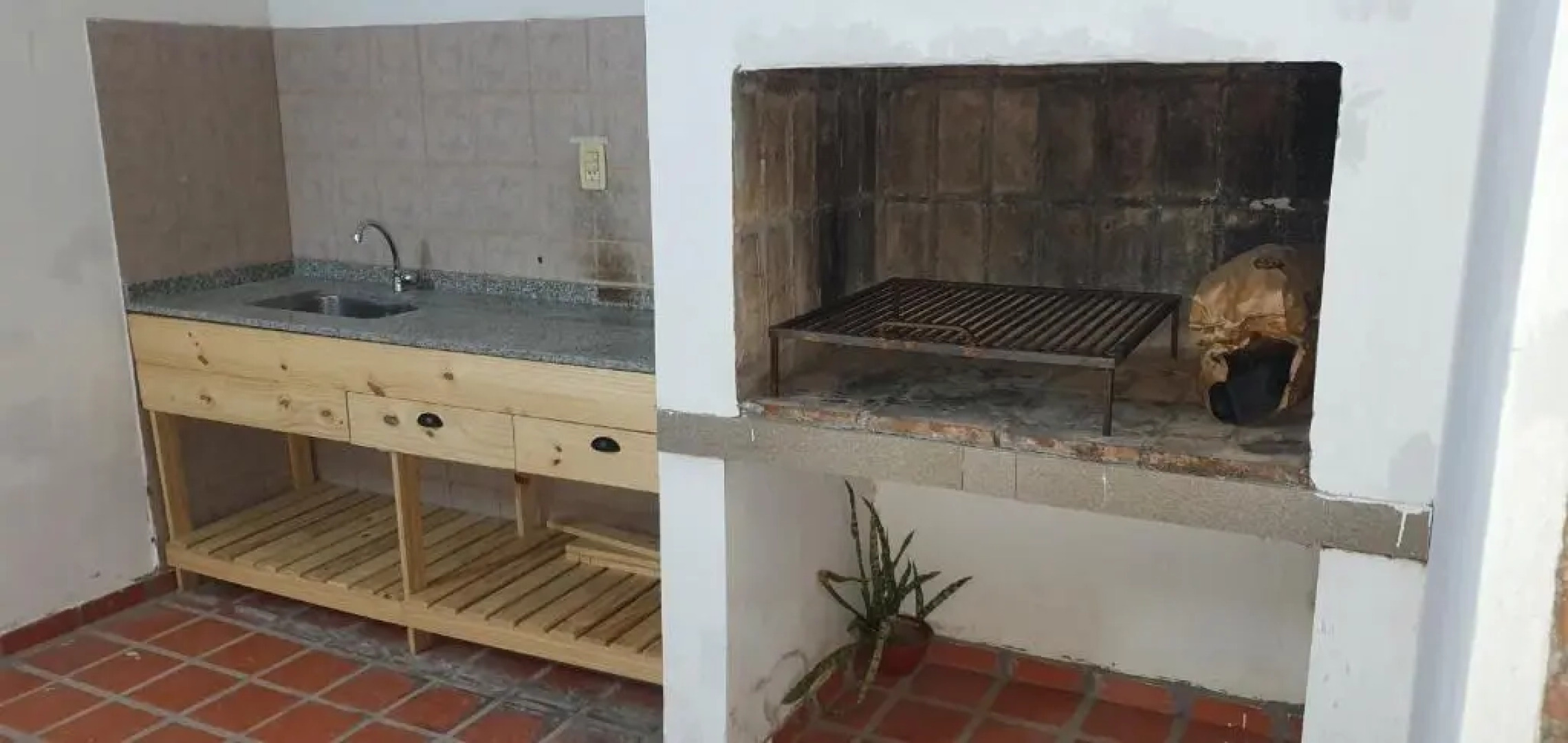 Departamento de 2 dormitorios con Terraza y Asador