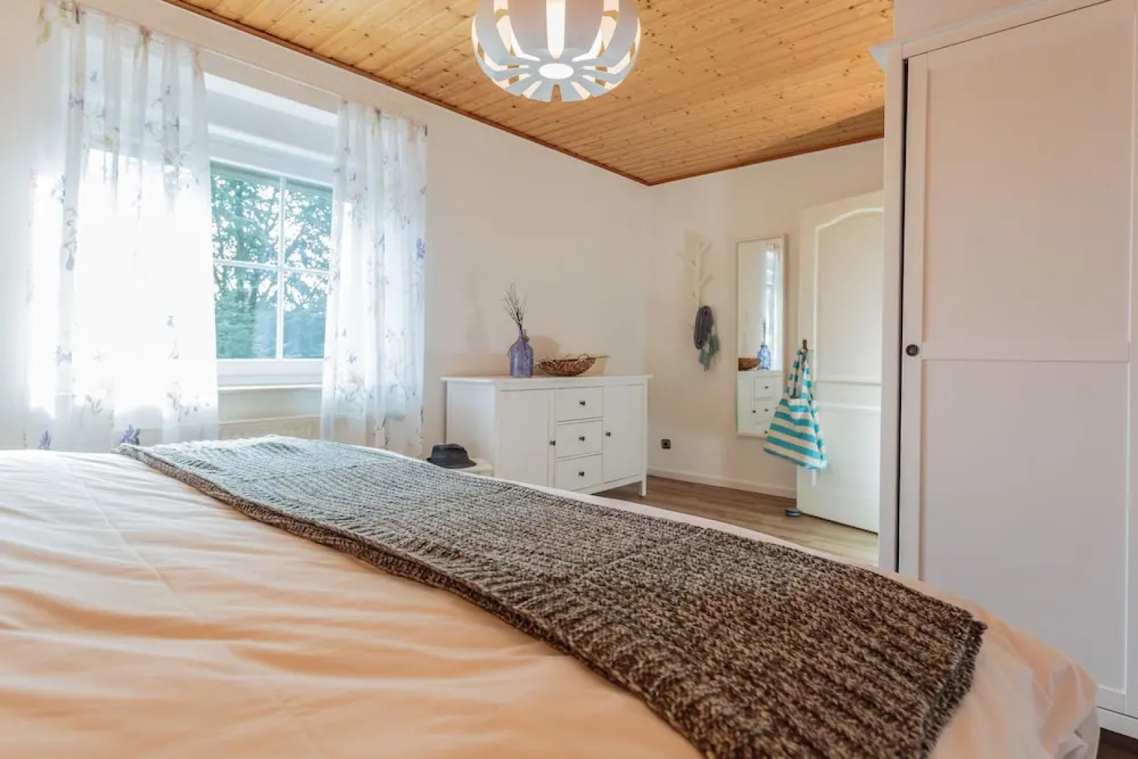 Schwalbe in der Heide