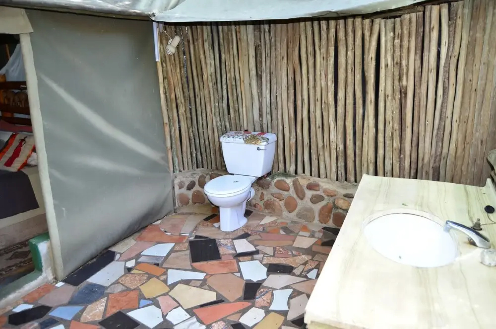 Pure Wilderness in Amanzimlotzi Riverside Bush Tent in Limpopo, Kruger Park