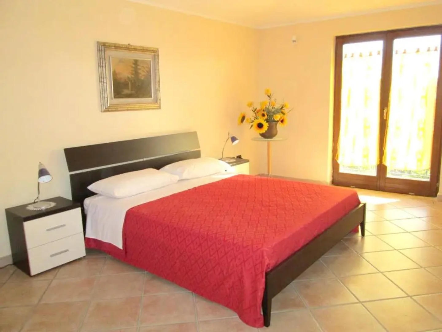 Apartment with 3 bedrooms in Lago with shared pool and WiFi 450 m from the beach