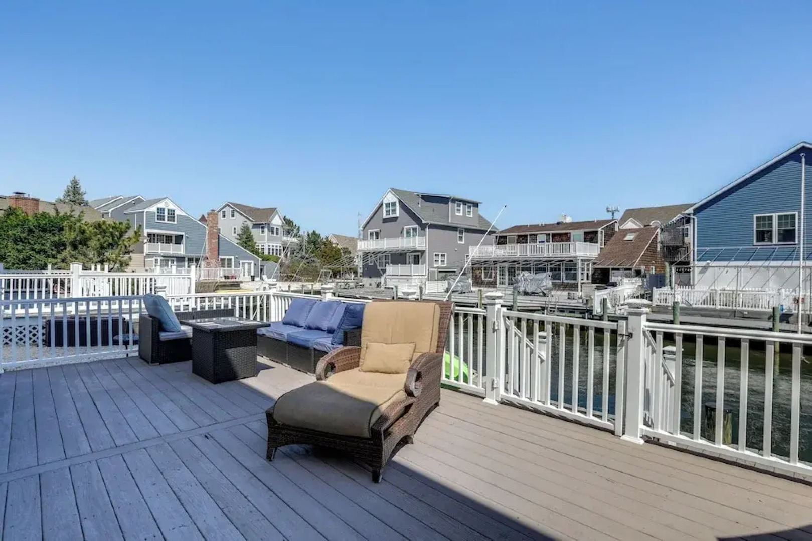 Walk to Beach: Waterfront Mantoloking Gem w/ Deck!