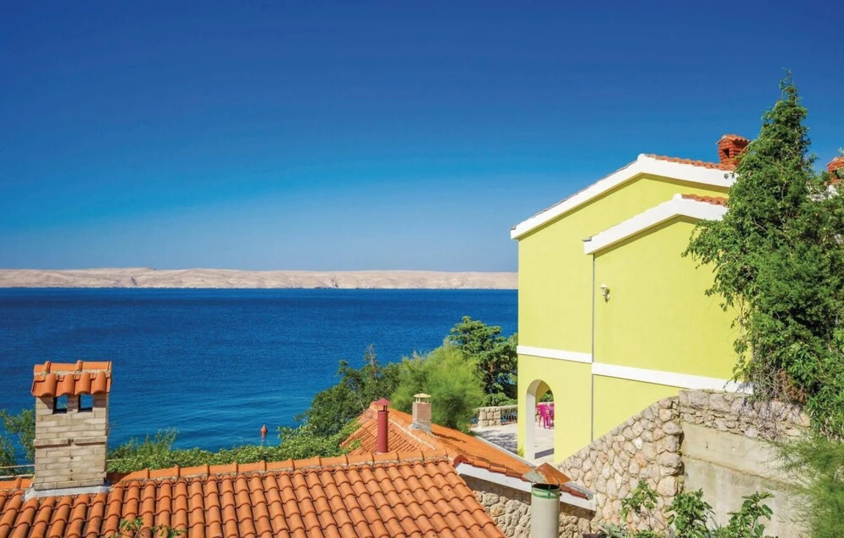 Beautiful Apartment in Baric Draga With 1 Bedrooms and Wifi